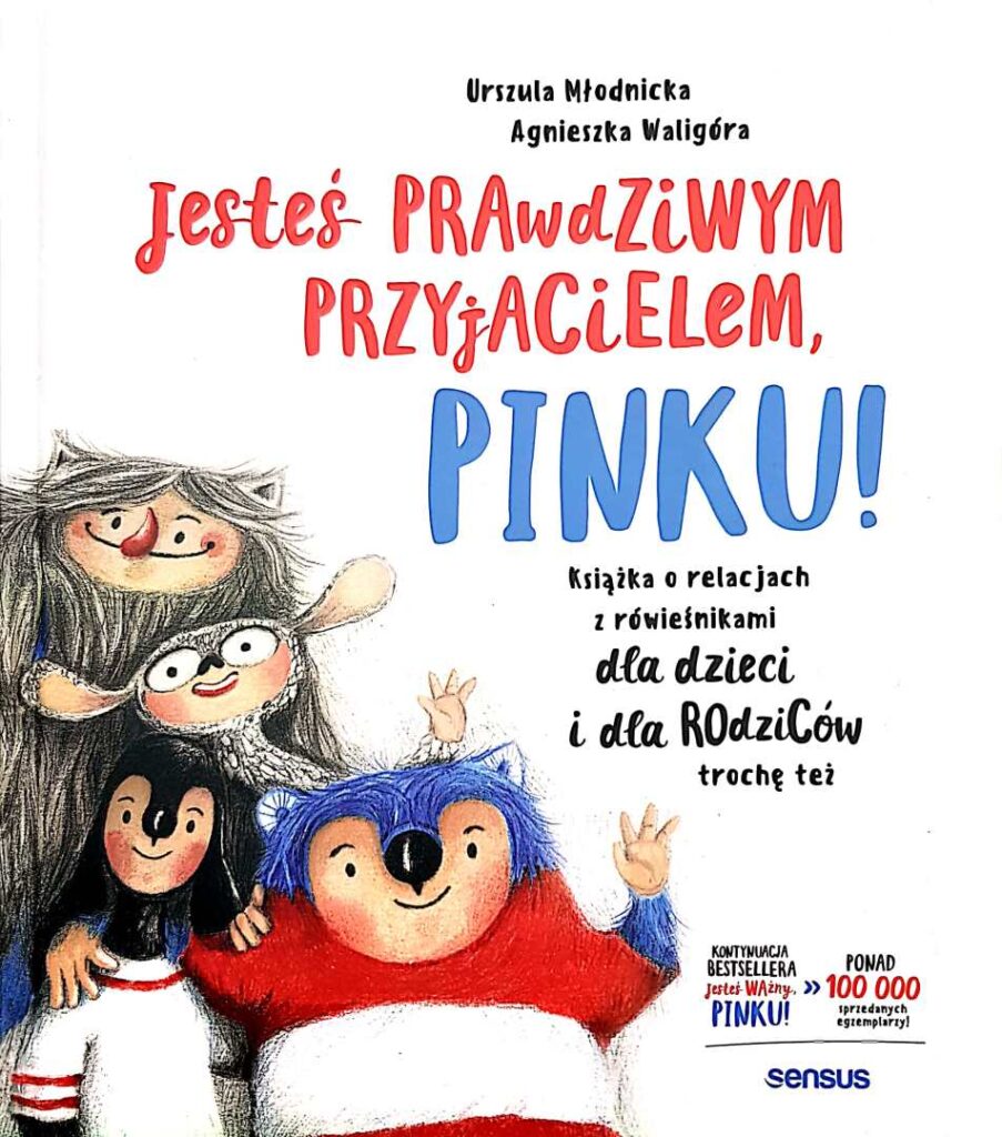 Jesteś prawdziwym przyjacielem, Pinku! Okładka