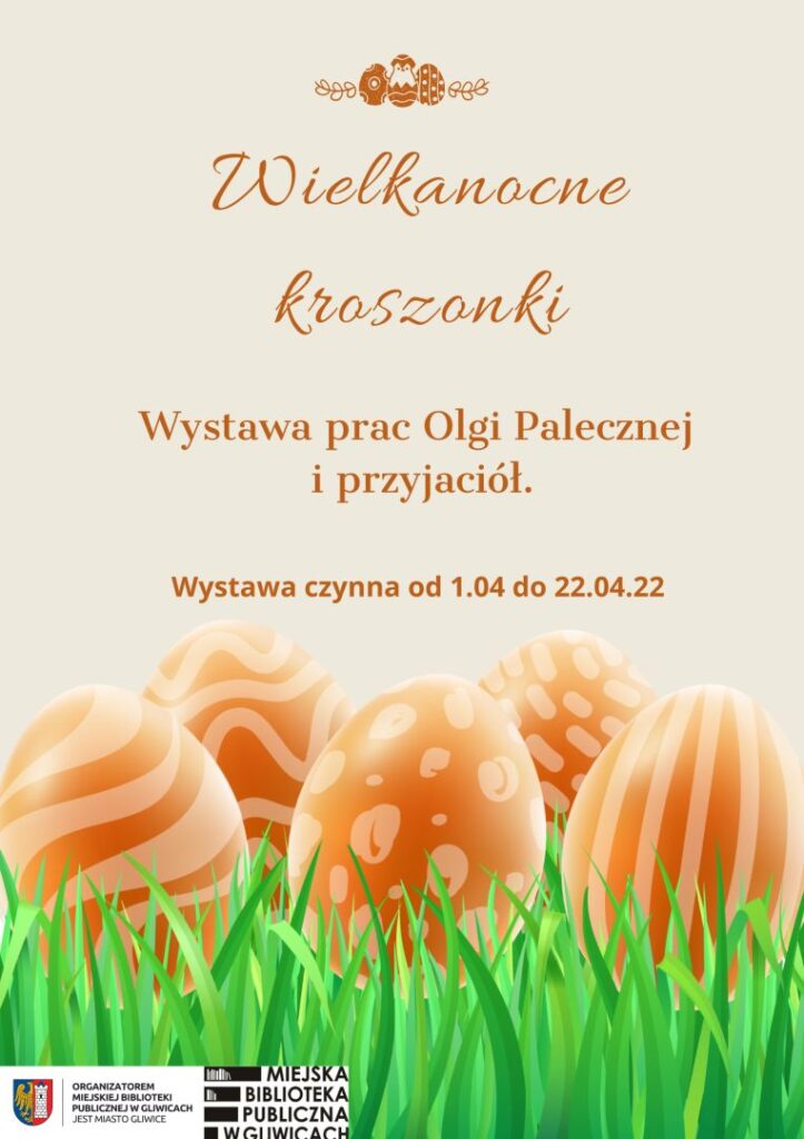 Plakat z informacją o wystawie