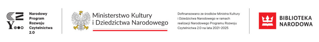 Narodowy Program Rozwoju Czytelnictwa 2.0, Ministerstwo Kultury i Dziedzictwa Narodowego, Biblioteka Narodowa - logi