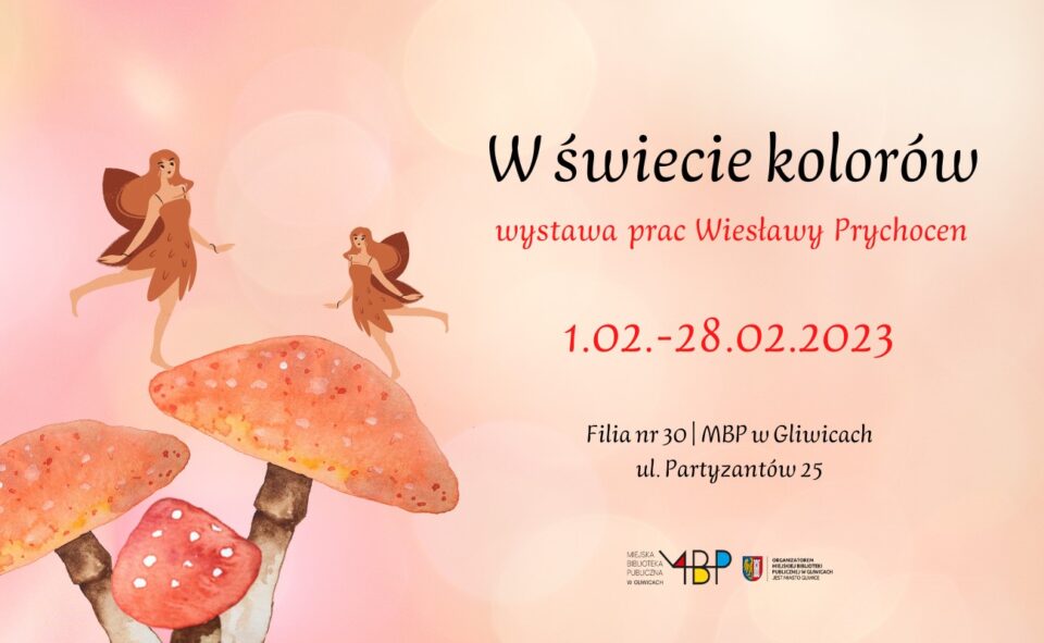 Baner z informacją o wystawie