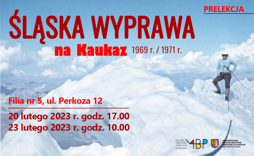 Baner z informacją o prelekcjach