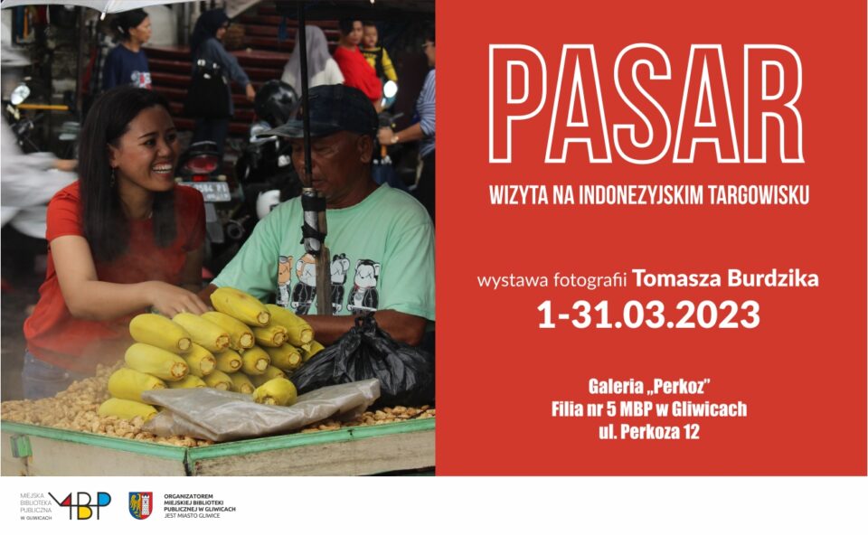 Baner z informacją o wystawie