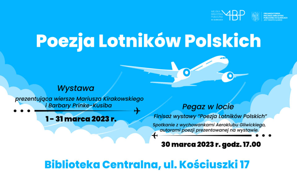 Baner z informacją o wystawie