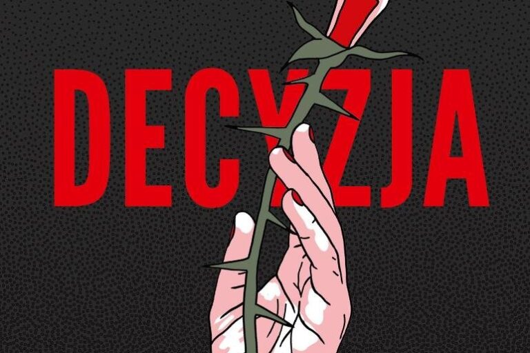 Decyzja. Okładka