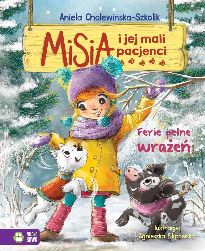 Misia i jej mali pacjenci. Ferie pełne wrażeń. Okładka