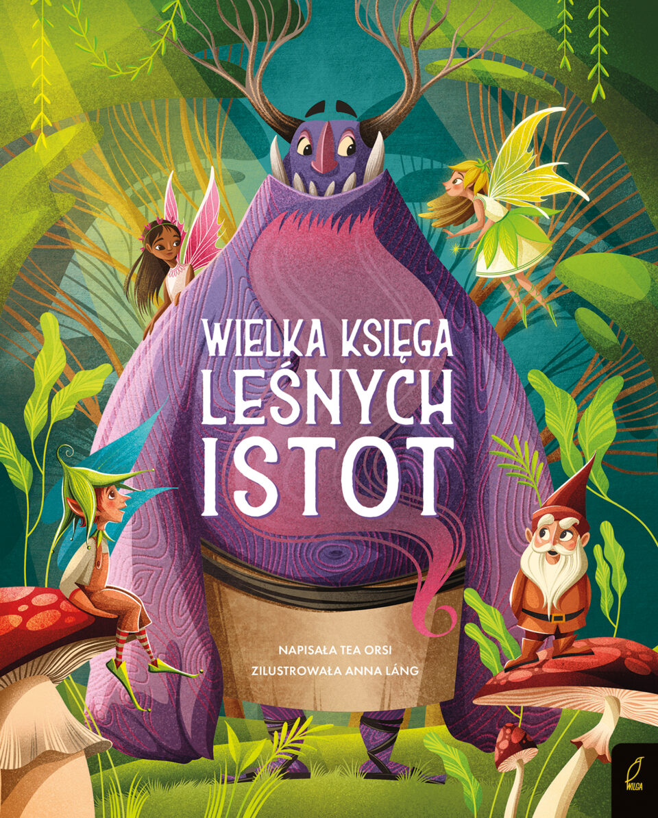 Wielka księga leśnych istot. Okładka