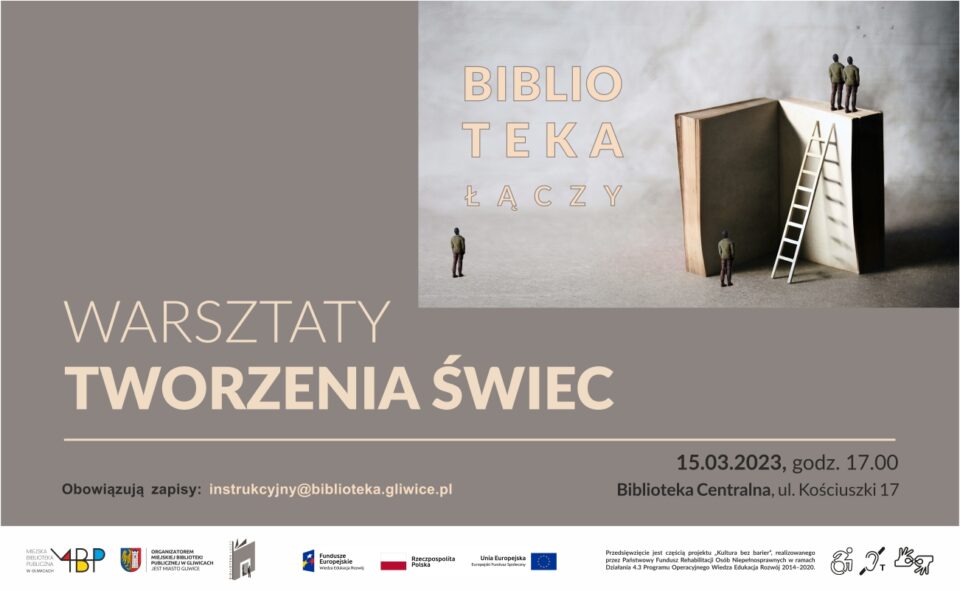 Baner z informacją o warsztatach