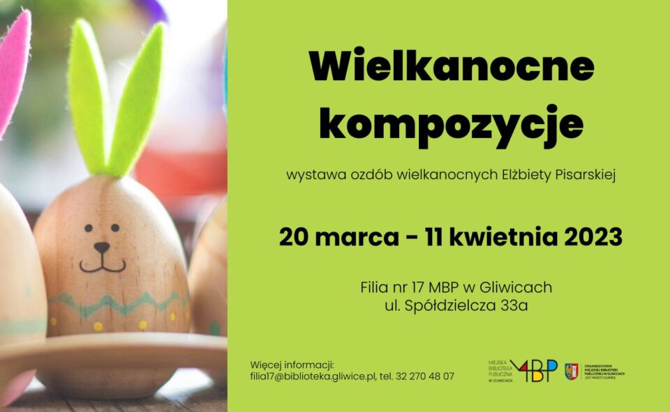 Baner z informacją o wystawie