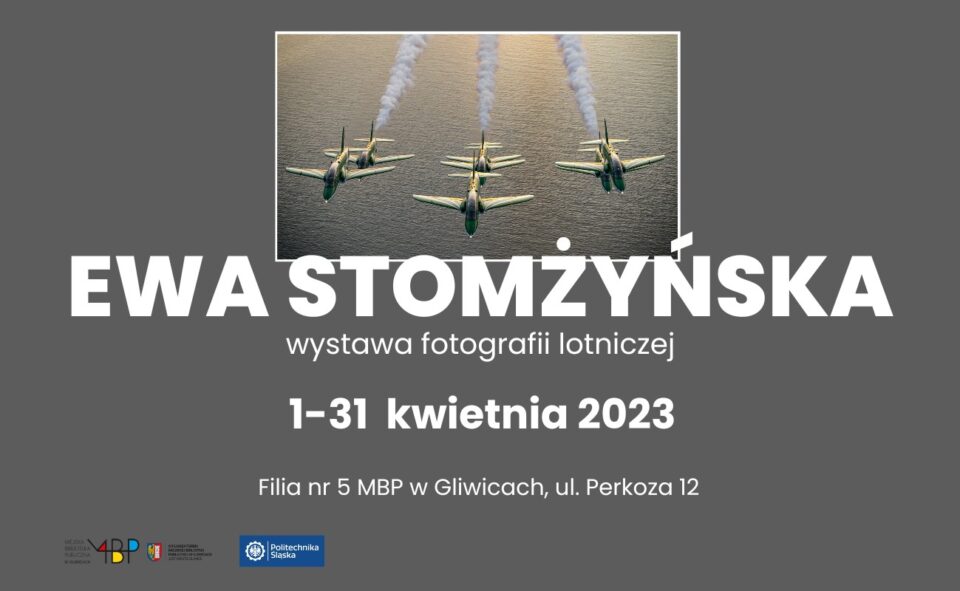 Baner z informacją o wystawie