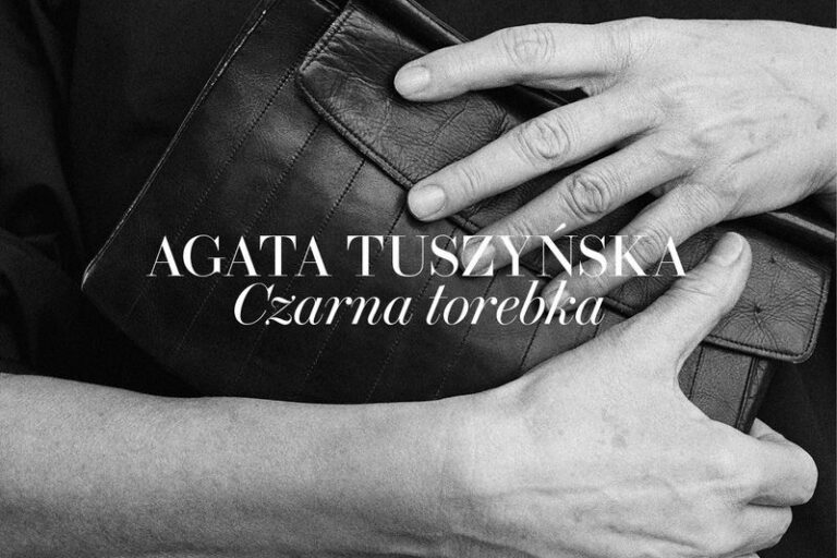 Czarna torebka. Okładka