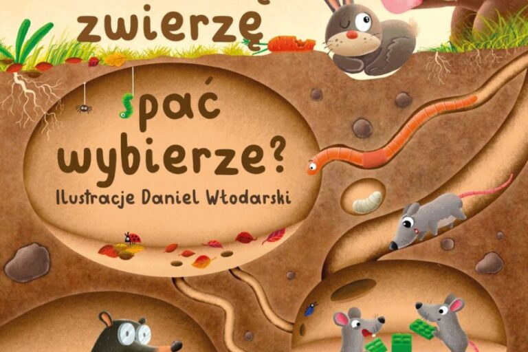 Gdzie się zwierzę spać wybierze?. Okładka