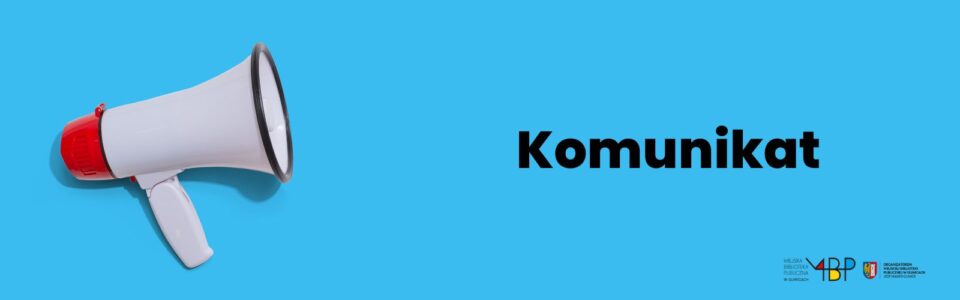 megafon i słowo komunikat