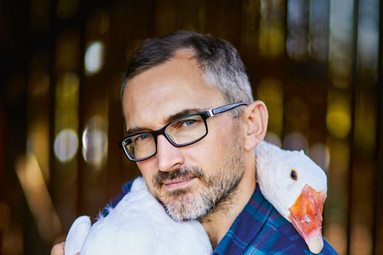 Gęsiego. Z miasta na wieś. Okładka