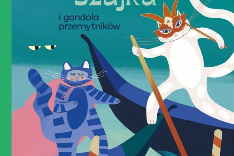 Kocia Szajka i gondola przemytników. Okładka