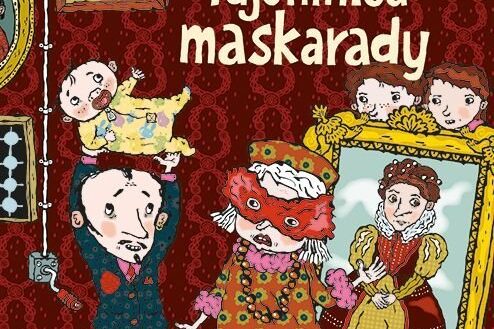 Tajemnica maskarady. Okładka