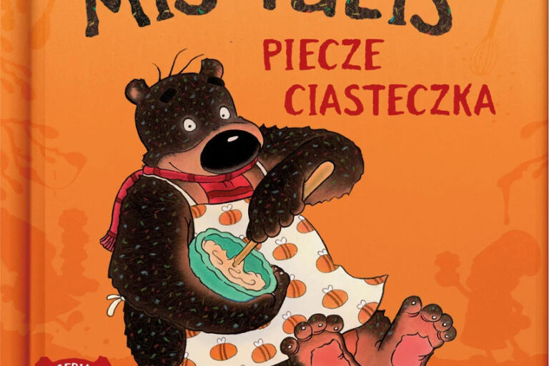 Miś Tuliś piecze ciasteczka. Okładka
