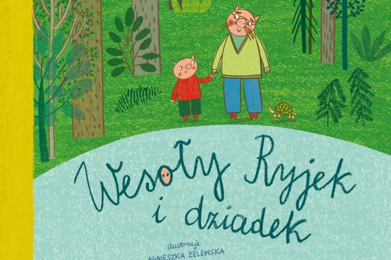 Wesoły Ryjek i dziadek. Okładka