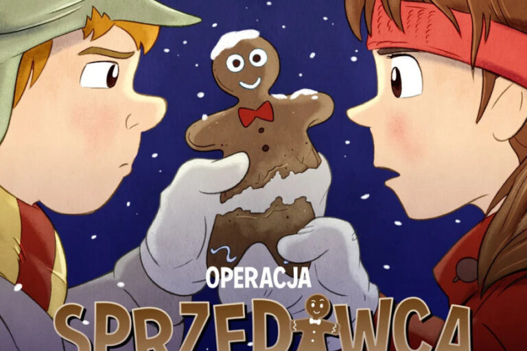 Operacja sprzedawca pierniczków. Okładka