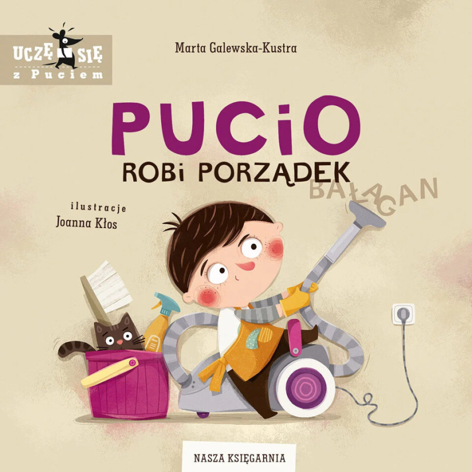 Pucio robi porządek. Okładka