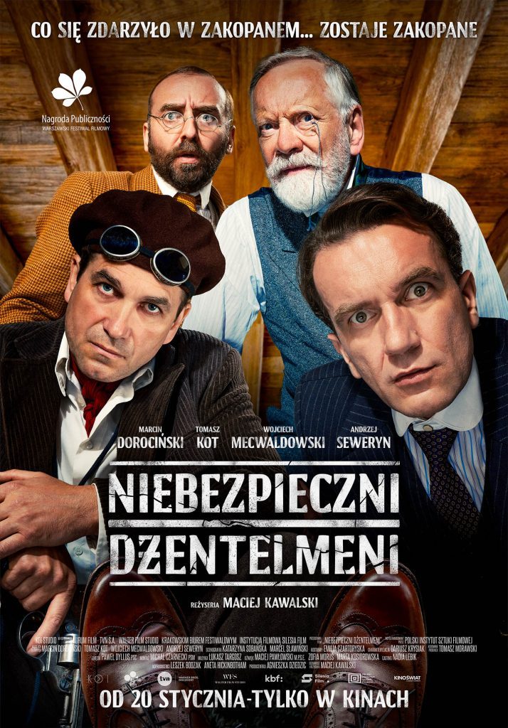 Niebezpieczni dżentelmeni. Okładka