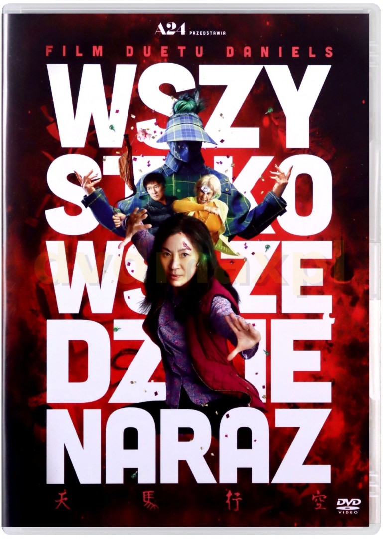 Wszystko wszędzie naraz. Okładka