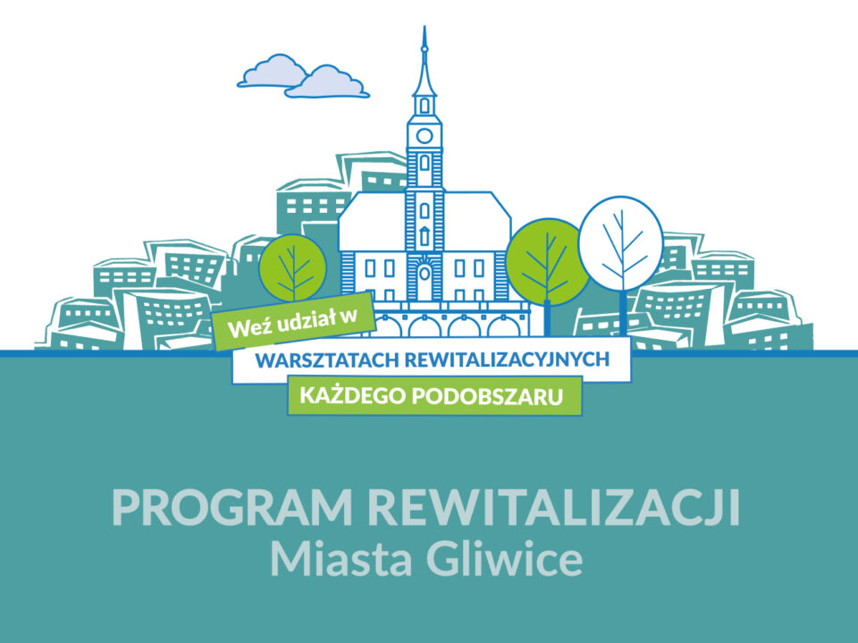 Baner z informacją o Gminnym Programie Rewitalizacji