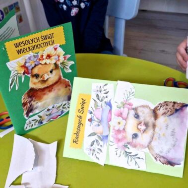 Prawie gotowe kartki wielkanocne