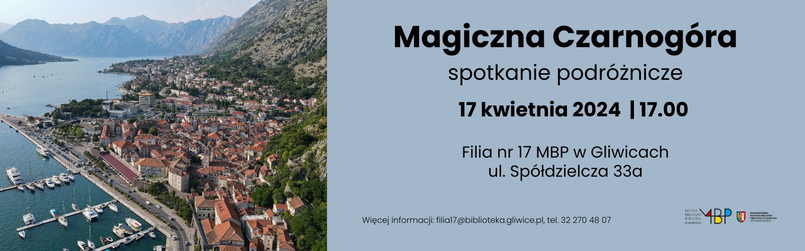 Magiczna Czarnogóra – spotkanie podróżnicze