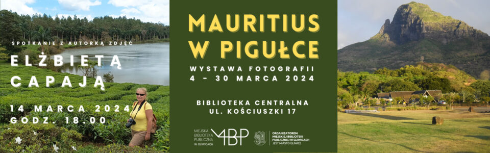 Baner z informacją o wystawie