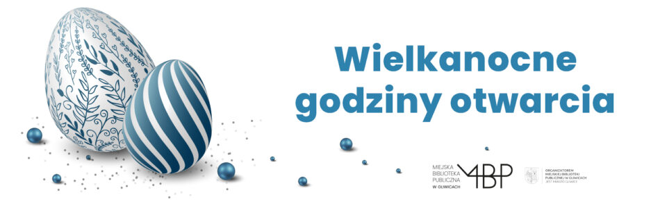 Baner z informacją o wielkanocnych godzinach otwarcia