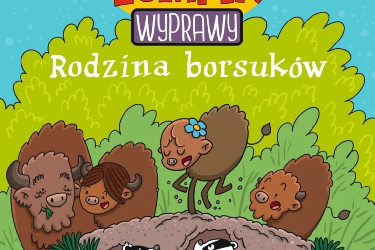 Rodzina borsuków. Okładka