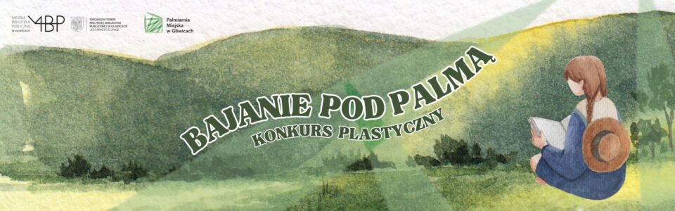 Baner z informacją o konkursie plastycznym