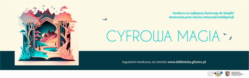 Baner z informacją o konkursie