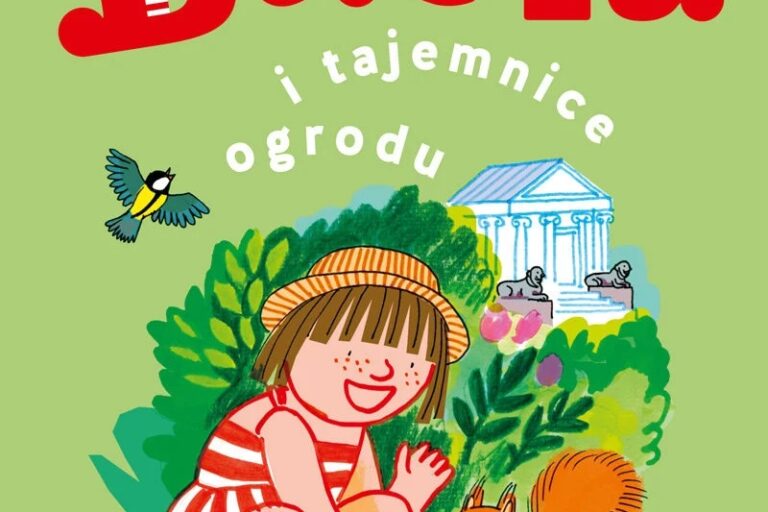 Basia i tajemnice ogrodu. Okładka