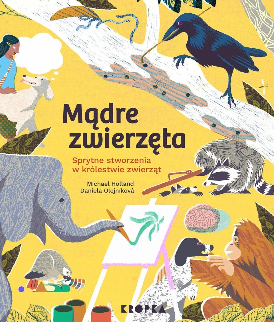 Mądre zwierzęta. Okładka