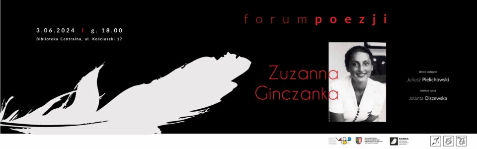 Baner z informacją o forum poezji