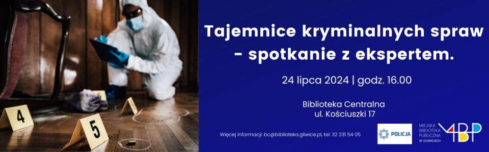 Baner z informacją o spotkaniu