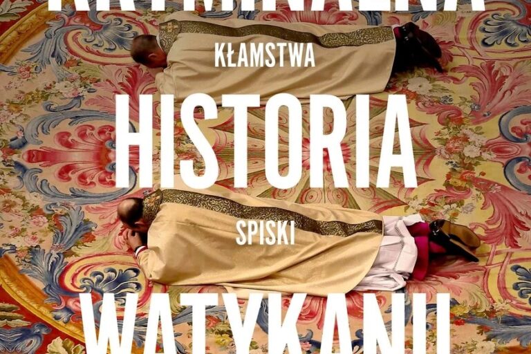 Kryminalna historia Watykanu. Okładka
