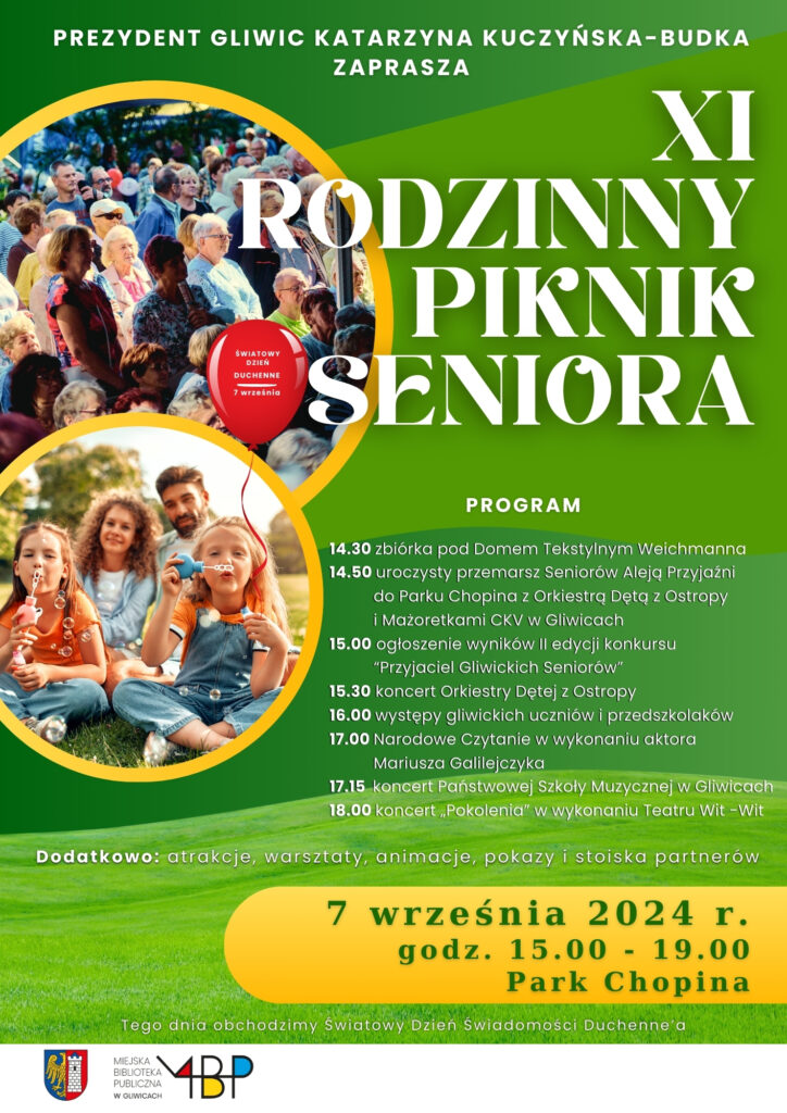 Informacja o XI Rodzinnym Pikniku Seniora