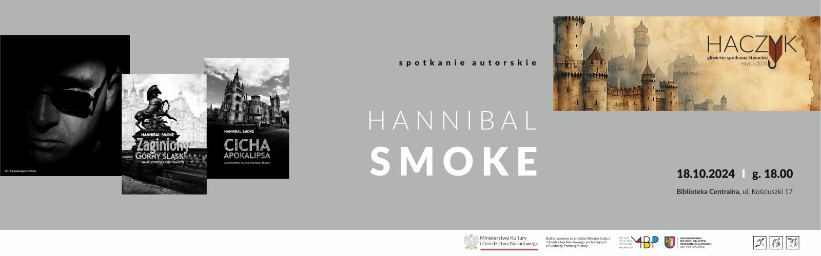 Zakazana historia Dolnego i Górnego Śląska – Hannibal Smoke – spotkanie autorskie