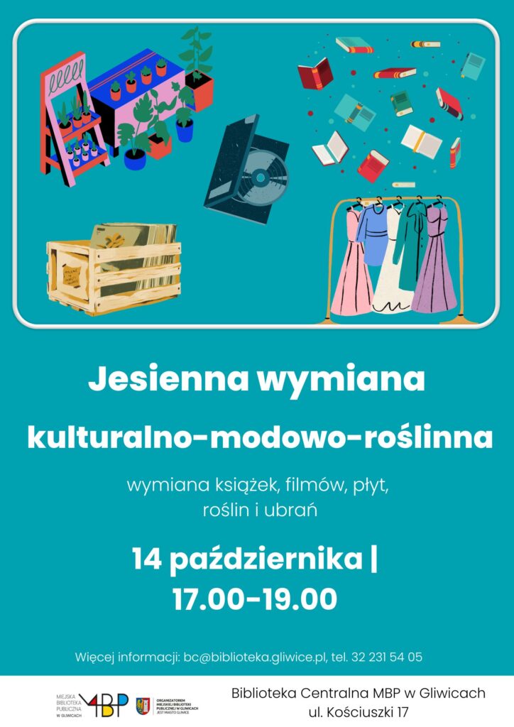 Plakat z informacją o wydarzeniu