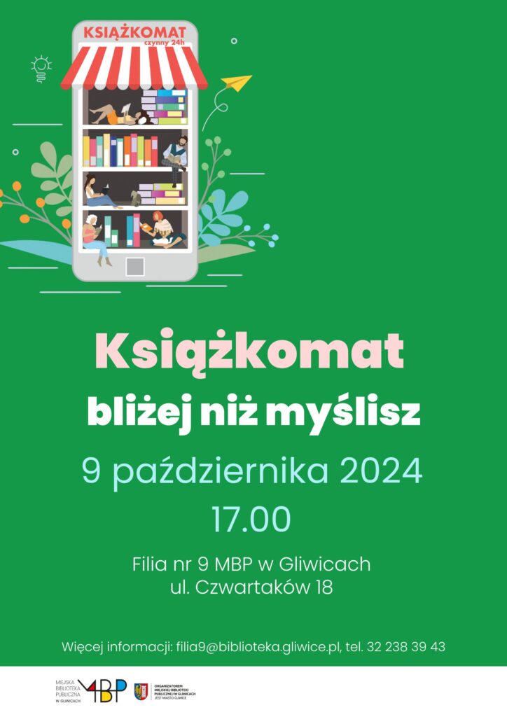 Plakat z informacją o wydarzeniu