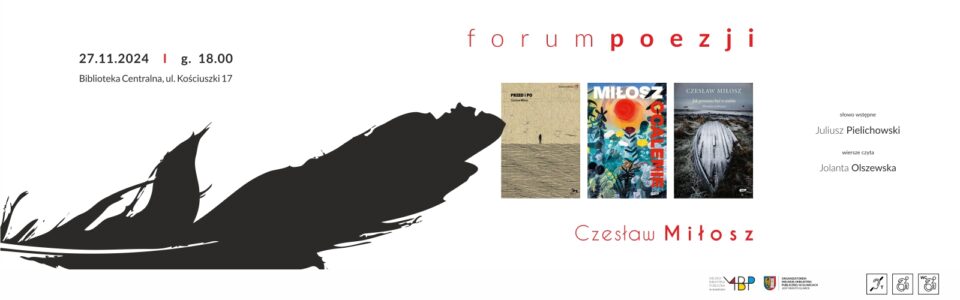 Baner z informacją o forum poezji