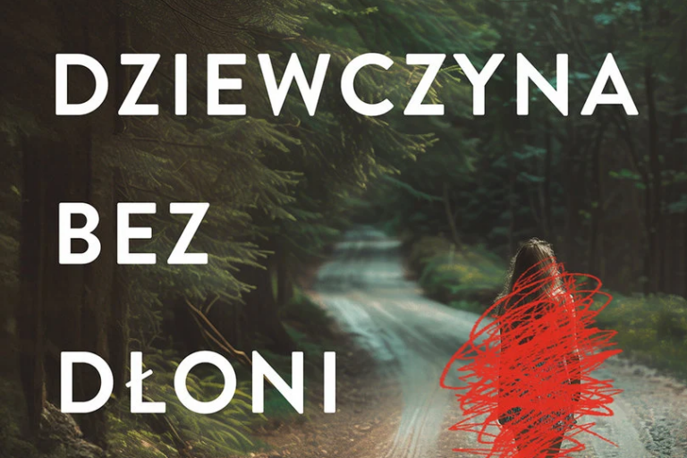 Dziewczyna bez dłoni. Okładka
