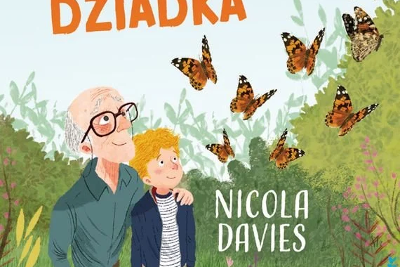 Motyle dla dziadka. Okładka