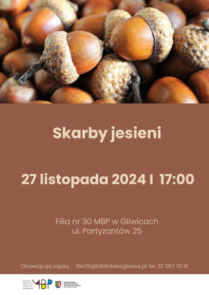 Plakat z informacją o warsztacie