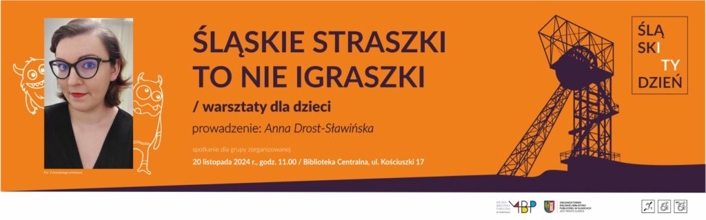 Baner z informacją o warsztacie dla dzieci