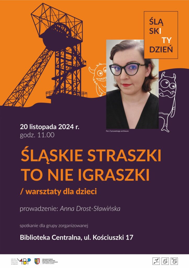 Plakat z informacją o warsztacie dla dzieci