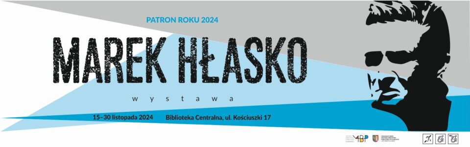 Baner z informacją o wystawie