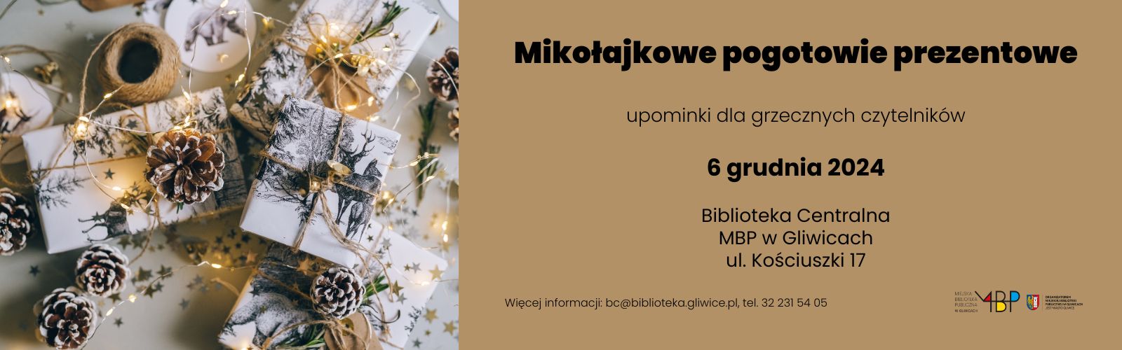 Baner z informacją o wydarzeniu